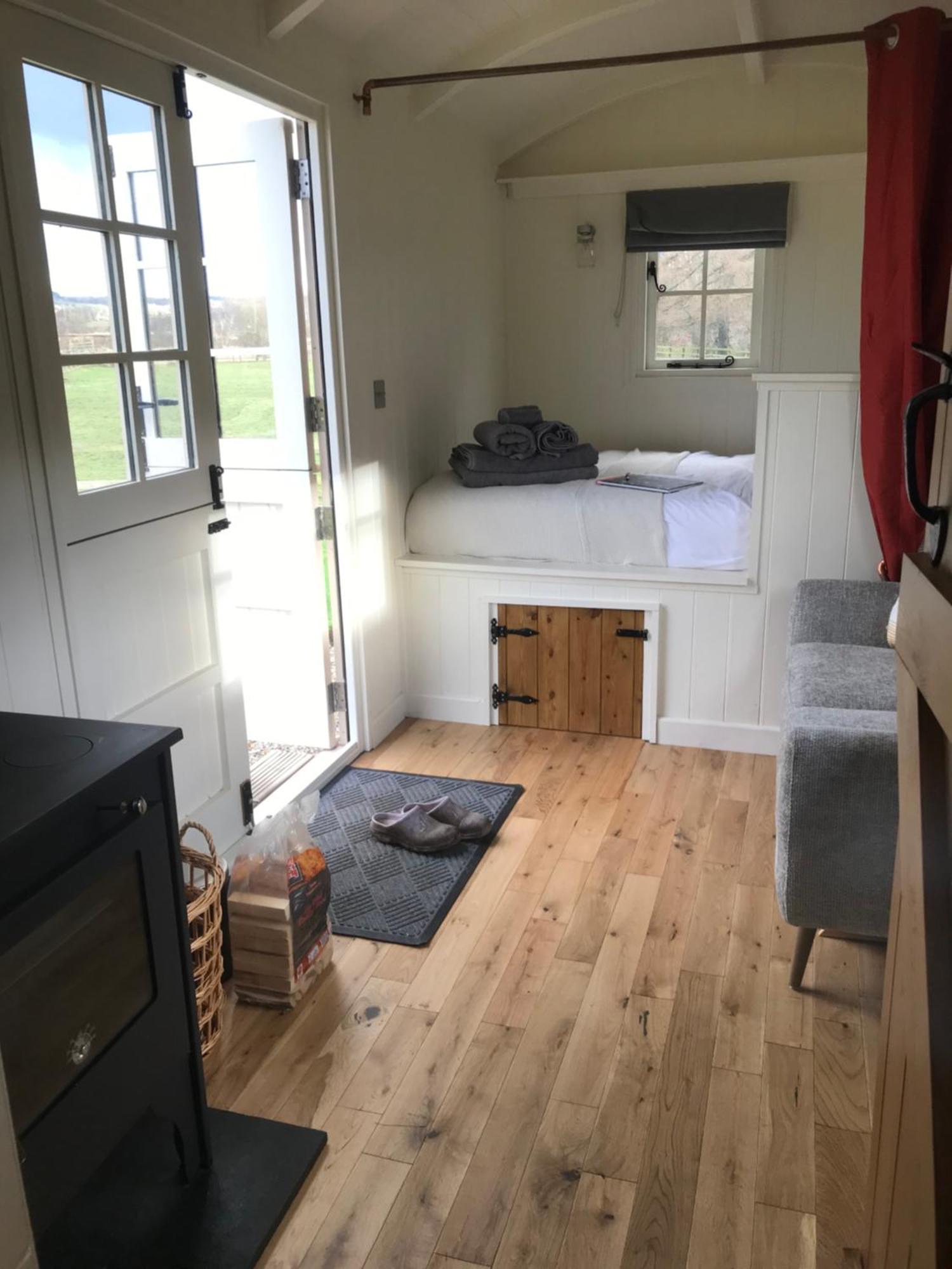 Hexhamshire Shepherd Hut Luxury tent